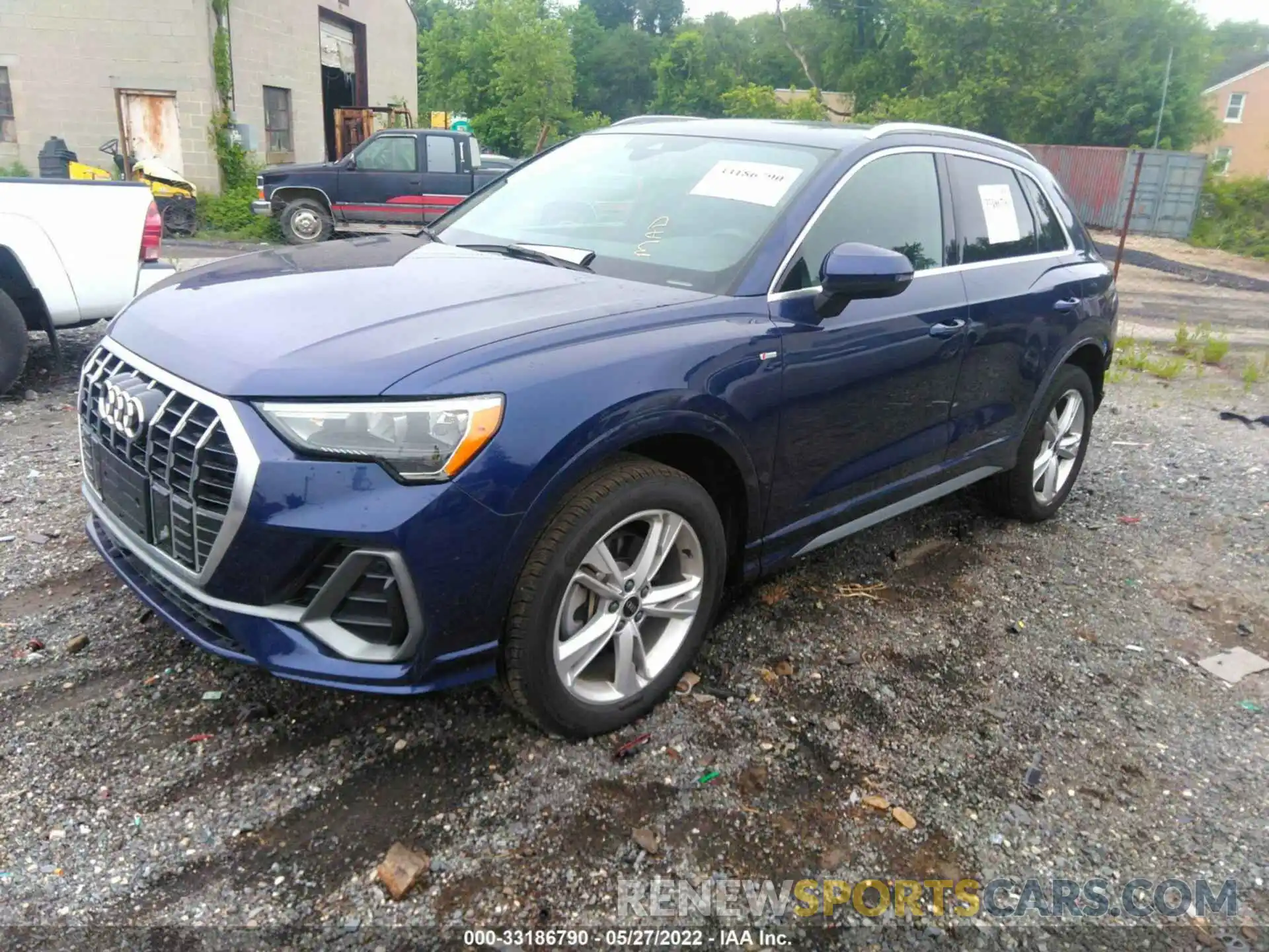 2 Photograph of a damaged car WA1DECF34M1024981 AUDI Q3 2021