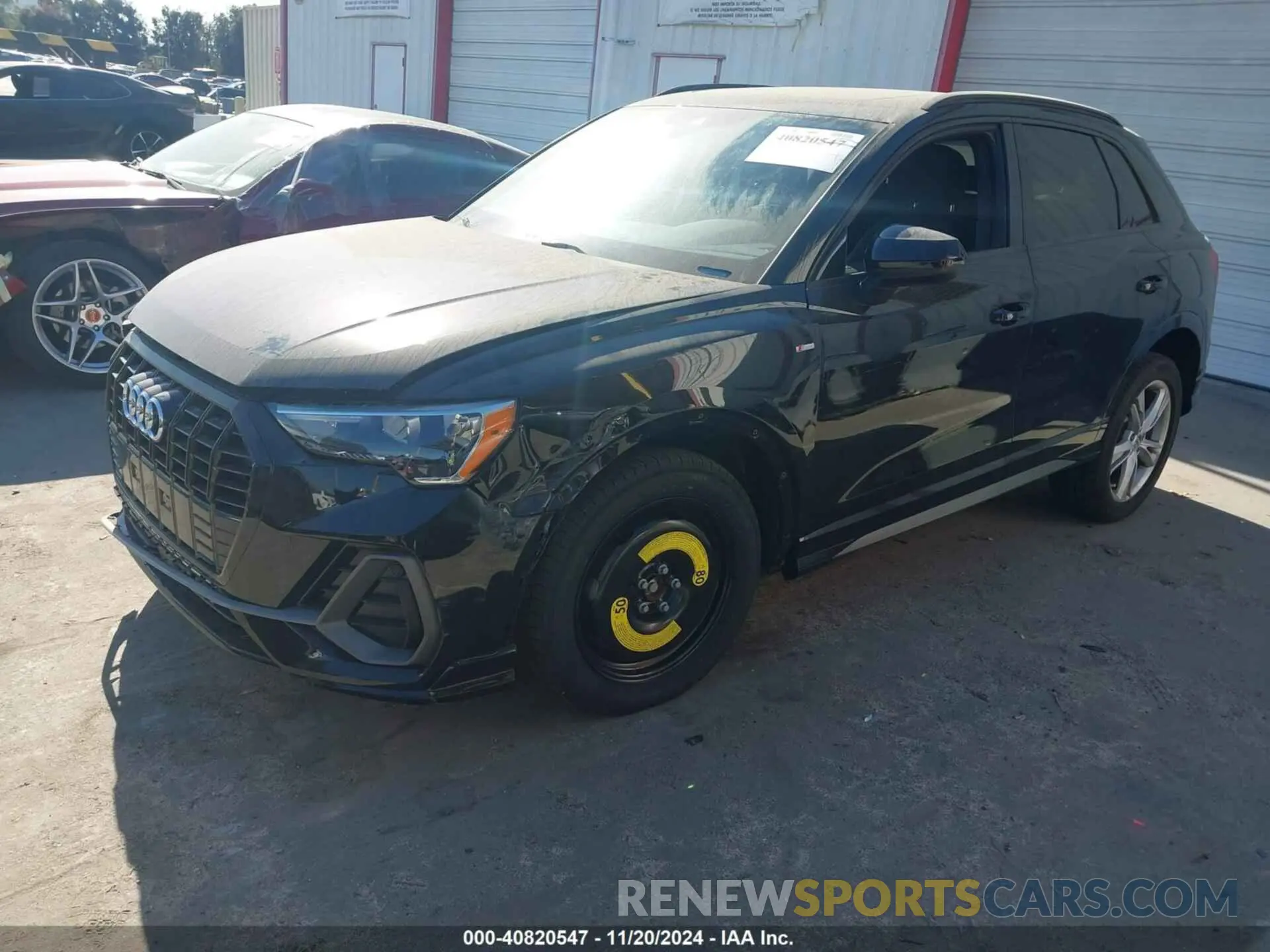 2 Photograph of a damaged car WA1DECF35M1005579 AUDI Q3 2021