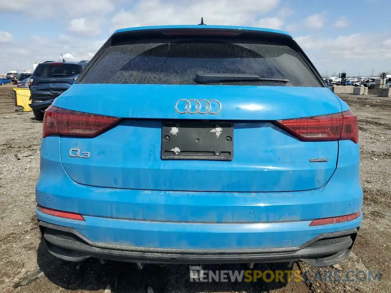 6 Photograph of a damaged car WA1DECF36M1040633 AUDI Q3 2021