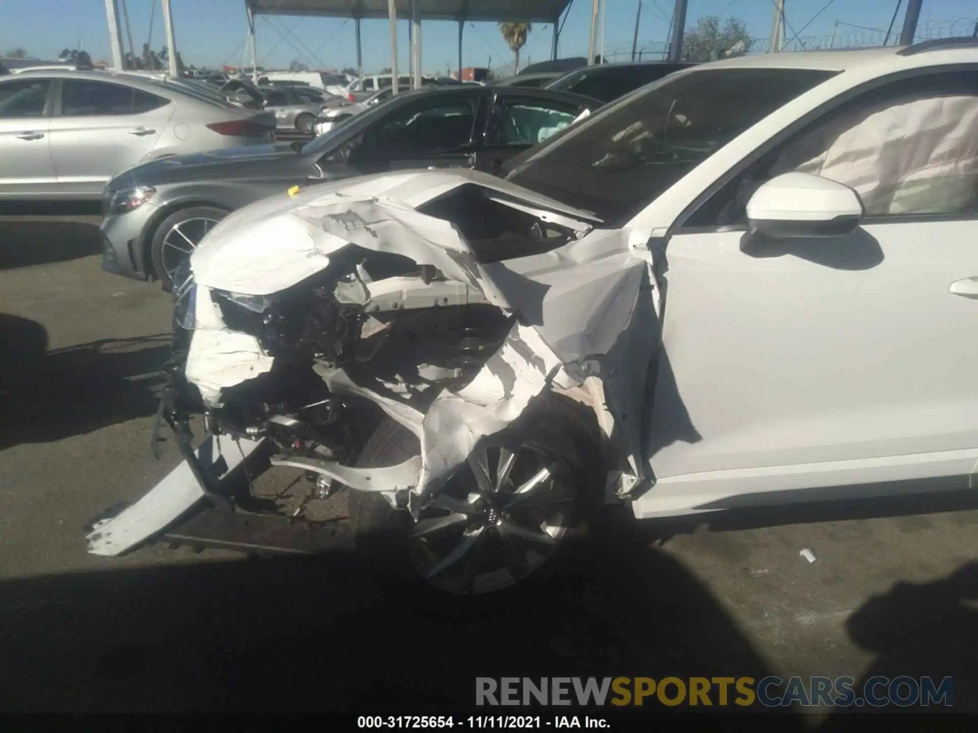 6 Photograph of a damaged car WA1DECF37M1009665 AUDI Q3 2021