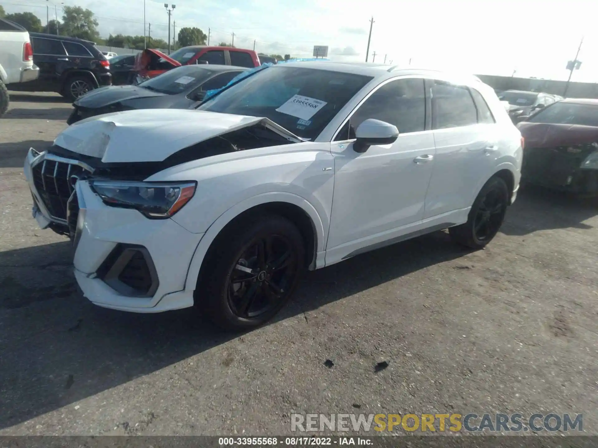 2 Photograph of a damaged car WA1DECF37M1025848 AUDI Q3 2021