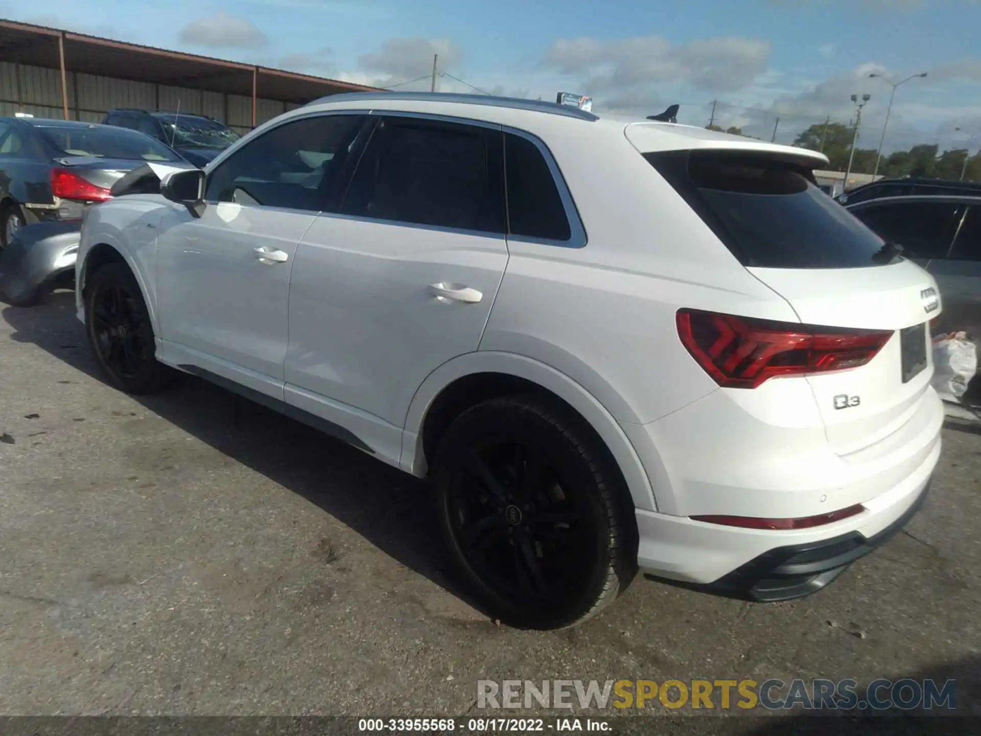 3 Photograph of a damaged car WA1DECF37M1025848 AUDI Q3 2021