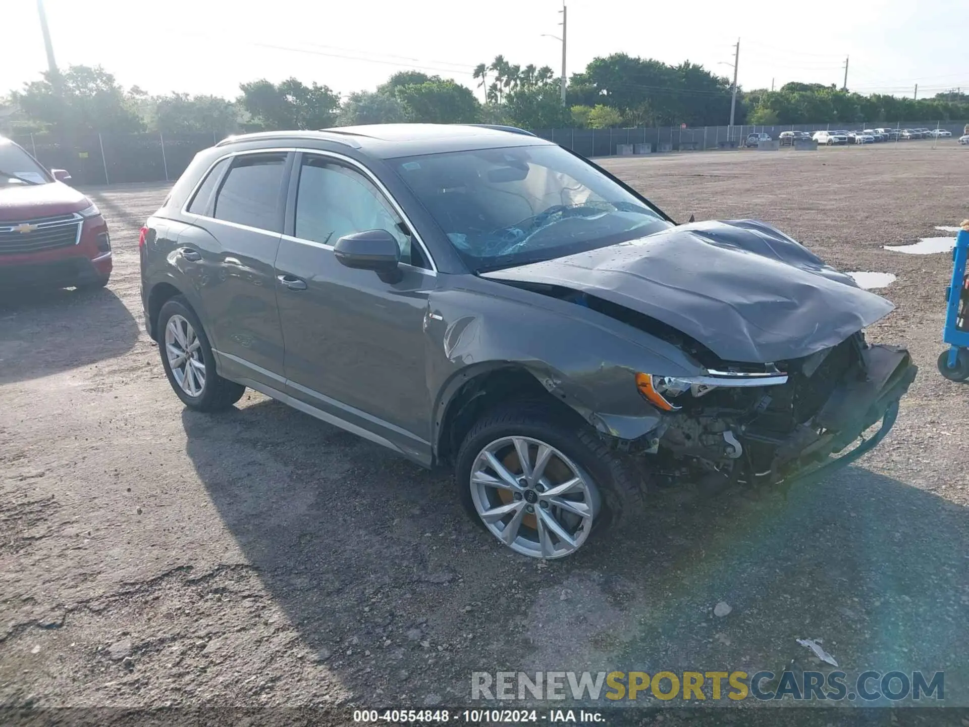 1 Photograph of a damaged car WA1DECF37M1041337 AUDI Q3 2021