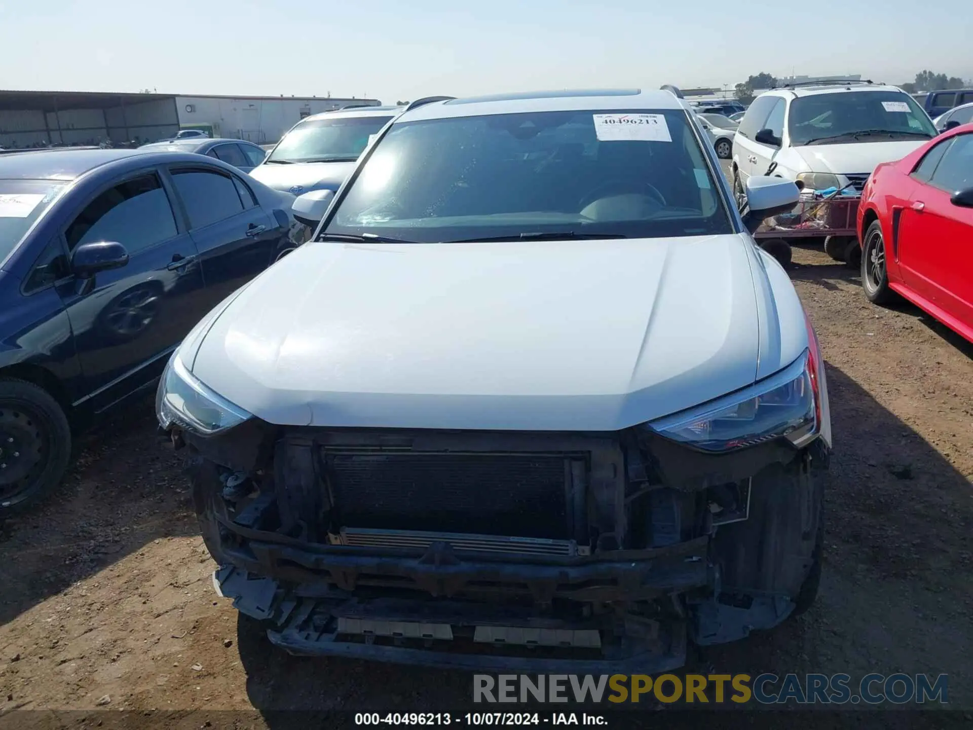 13 Photograph of a damaged car WA1DECF37M1154009 AUDI Q3 2021