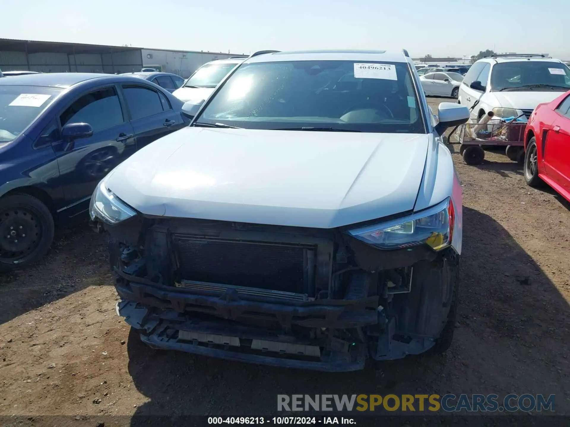 6 Photograph of a damaged car WA1DECF37M1154009 AUDI Q3 2021