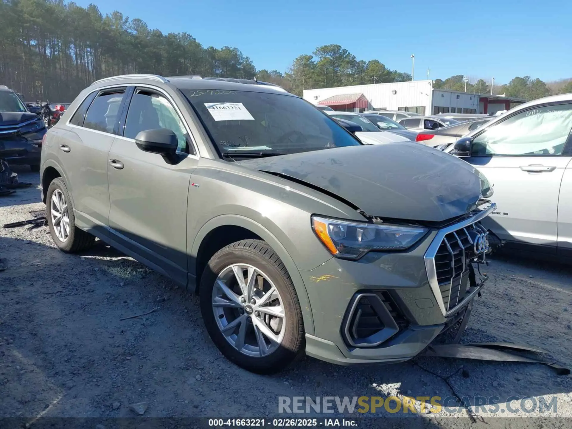 12 Photograph of a damaged car WA1DECF39M1039802 AUDI Q3 2021