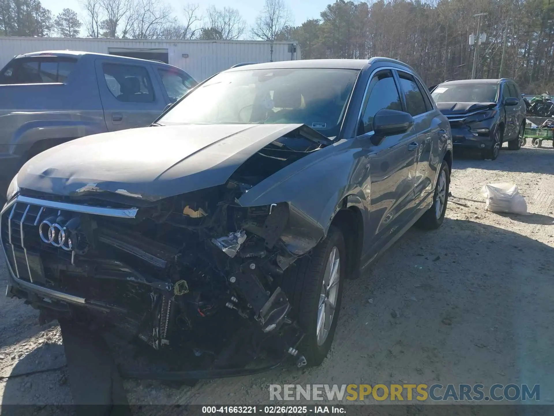 13 Photograph of a damaged car WA1DECF39M1039802 AUDI Q3 2021
