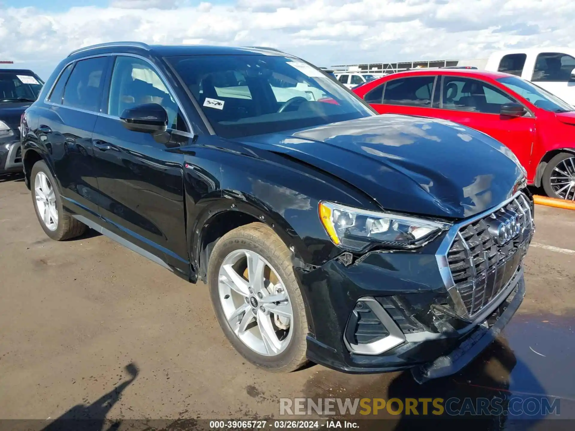 1 Photograph of a damaged car WA1DECF39M1045227 AUDI Q3 2021