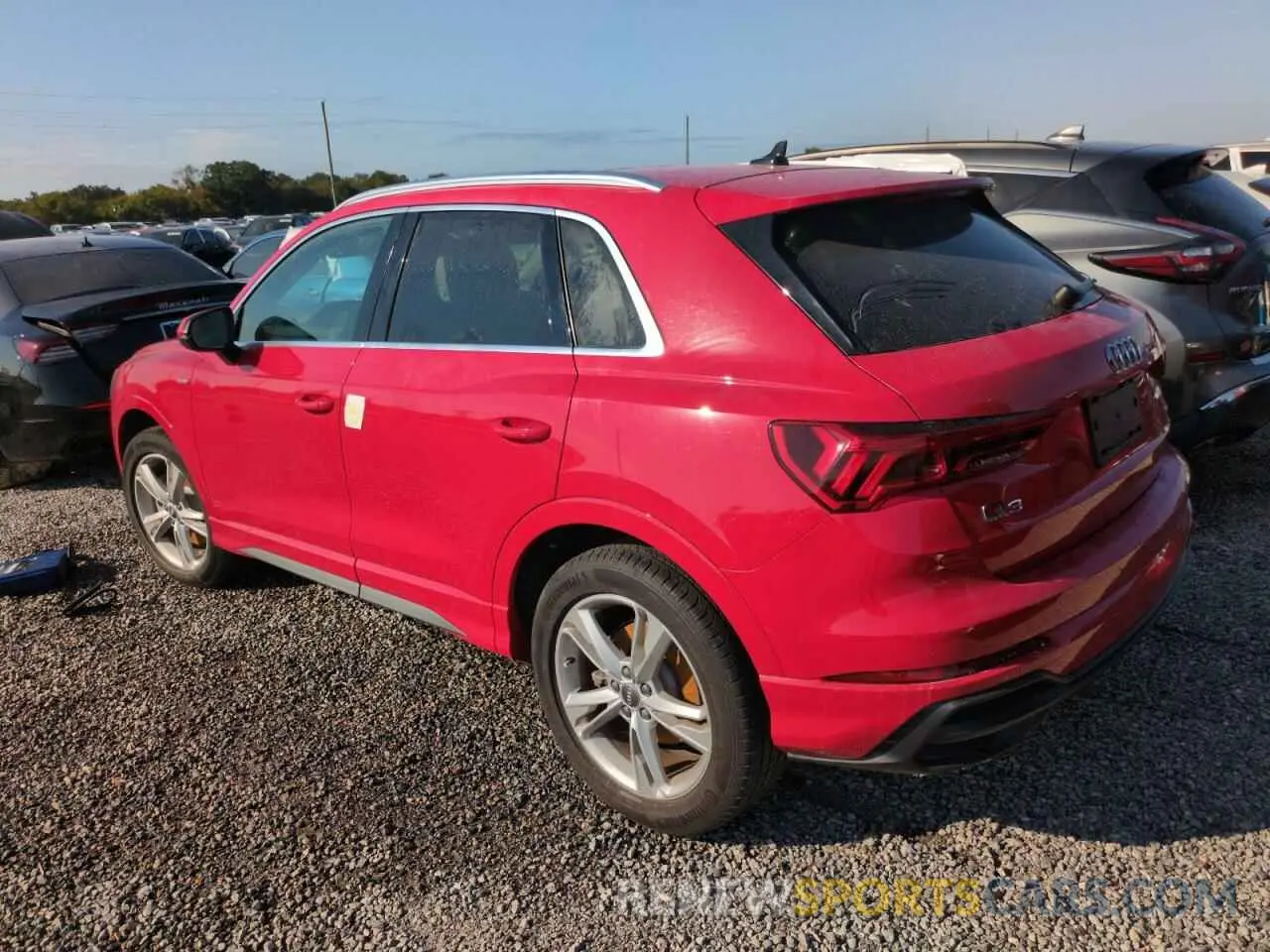 2 Photograph of a damaged car WA1DECF3XM1002659 AUDI Q3 2021