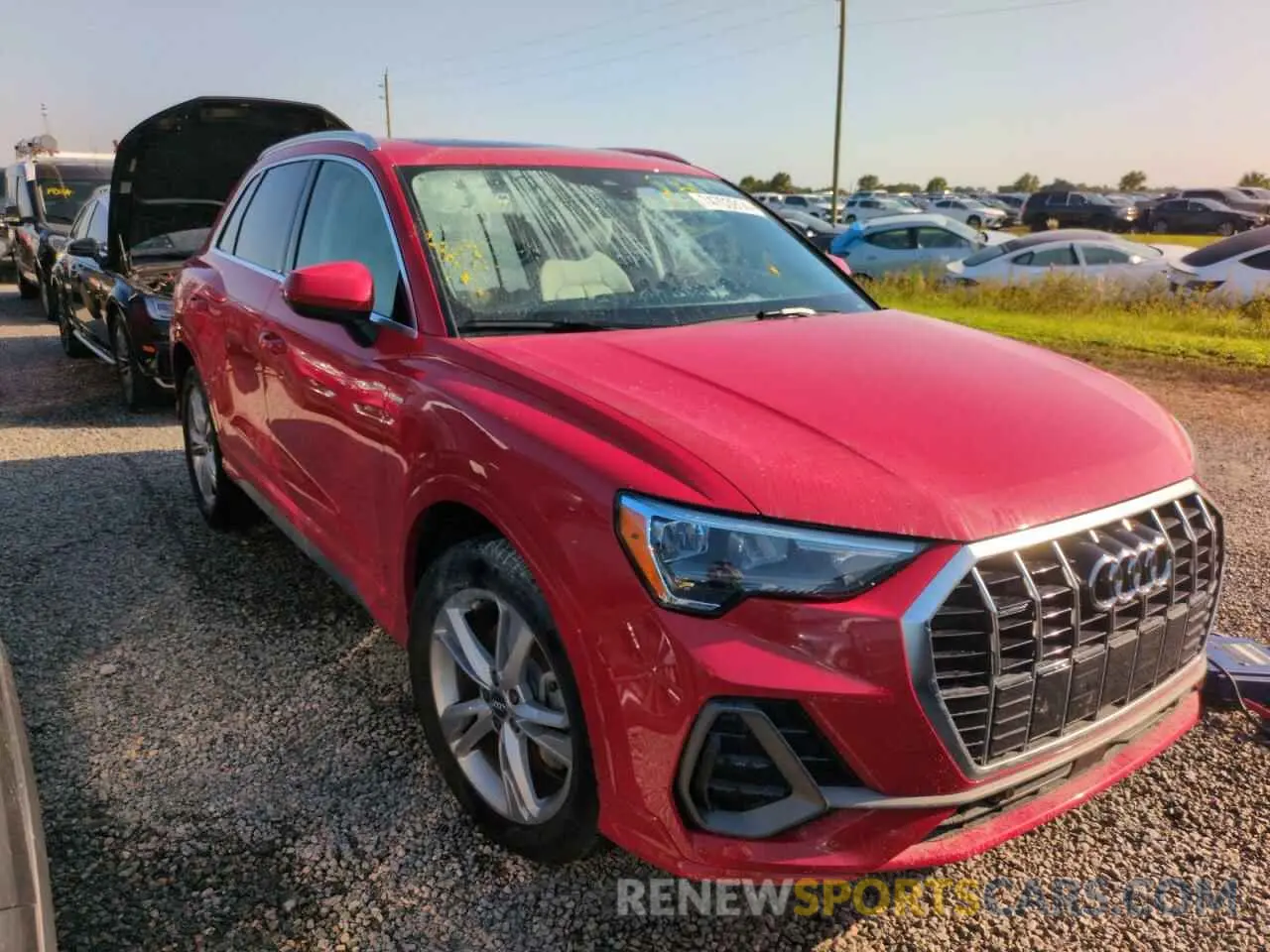 4 Photograph of a damaged car WA1DECF3XM1002659 AUDI Q3 2021