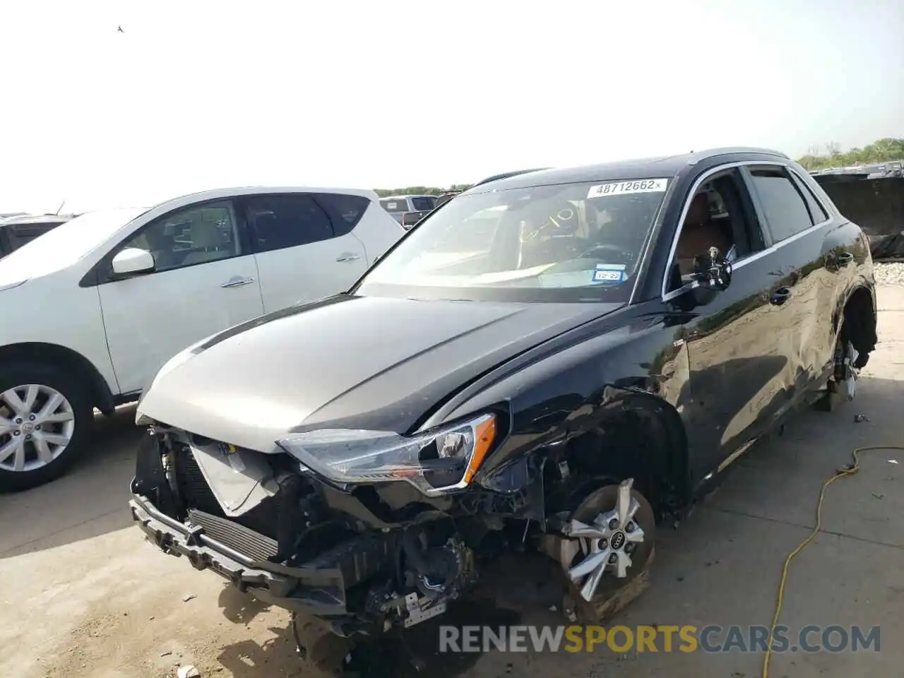 2 Photograph of a damaged car WA1DECF3XM1043387 AUDI Q3 2021