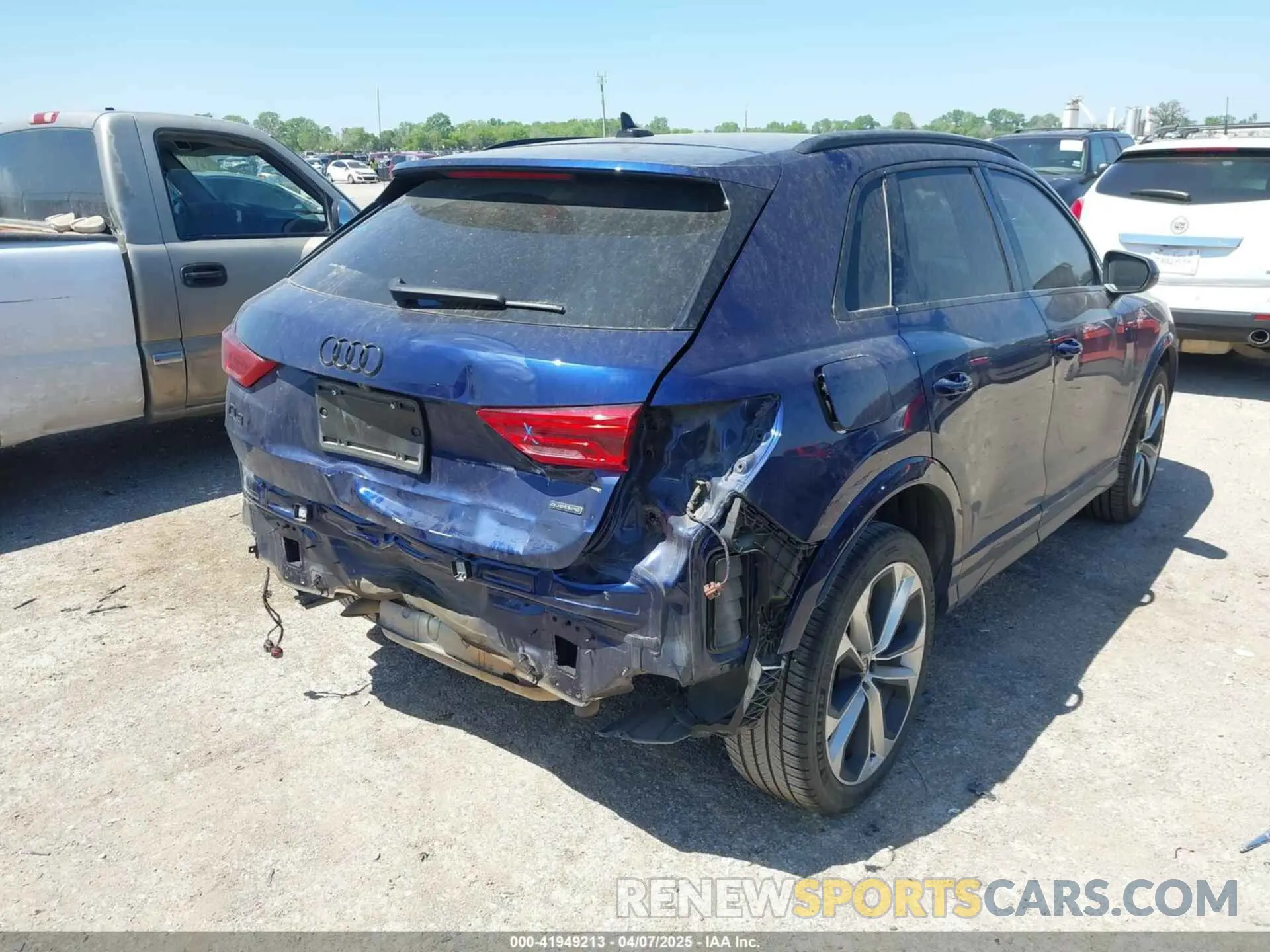6 Photograph of a damaged car WA1DECF3XM1085641 AUDI Q3 2021