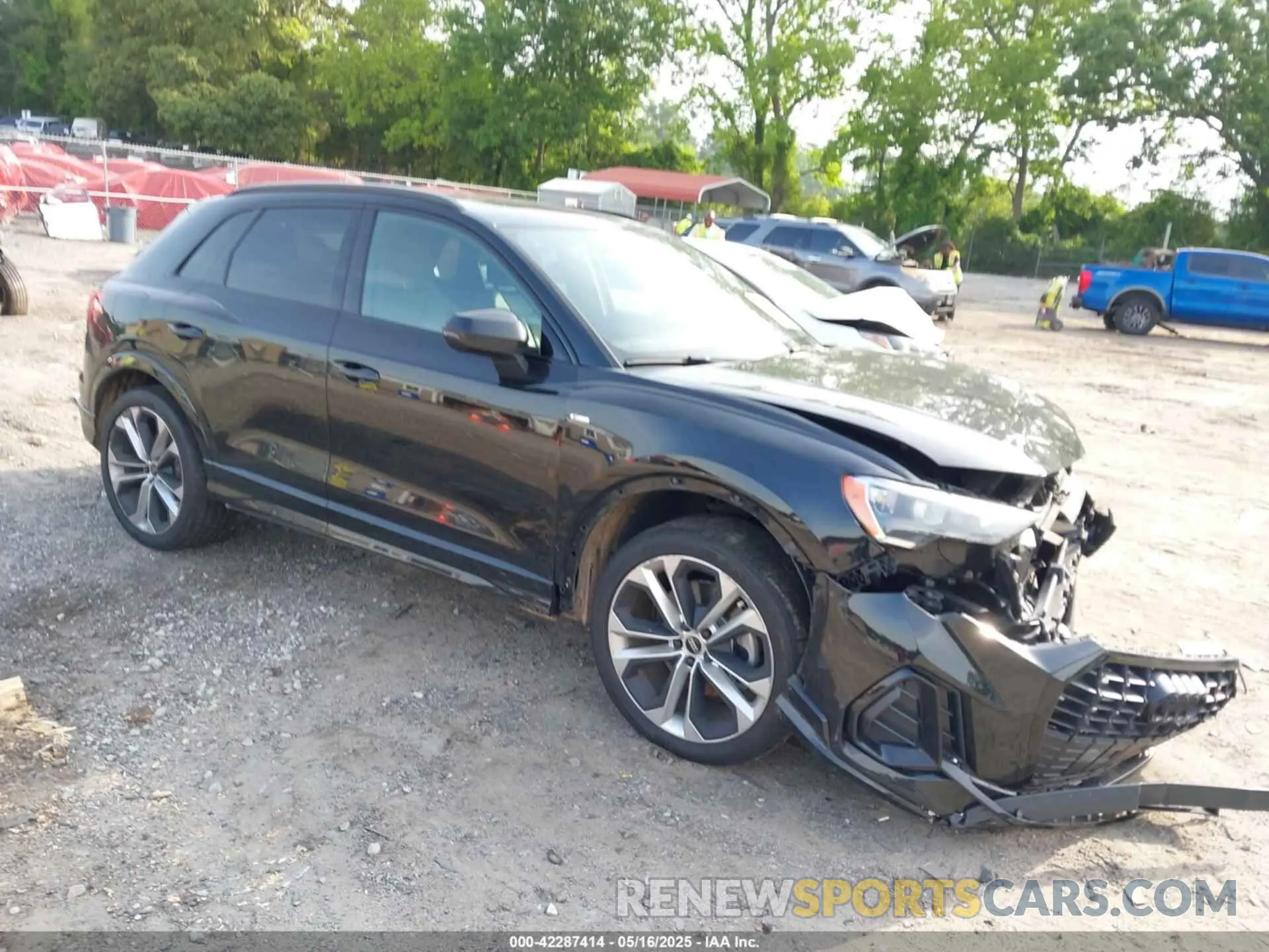 1 Photograph of a damaged car WA1DECF3XM1147085 AUDI Q3 2021