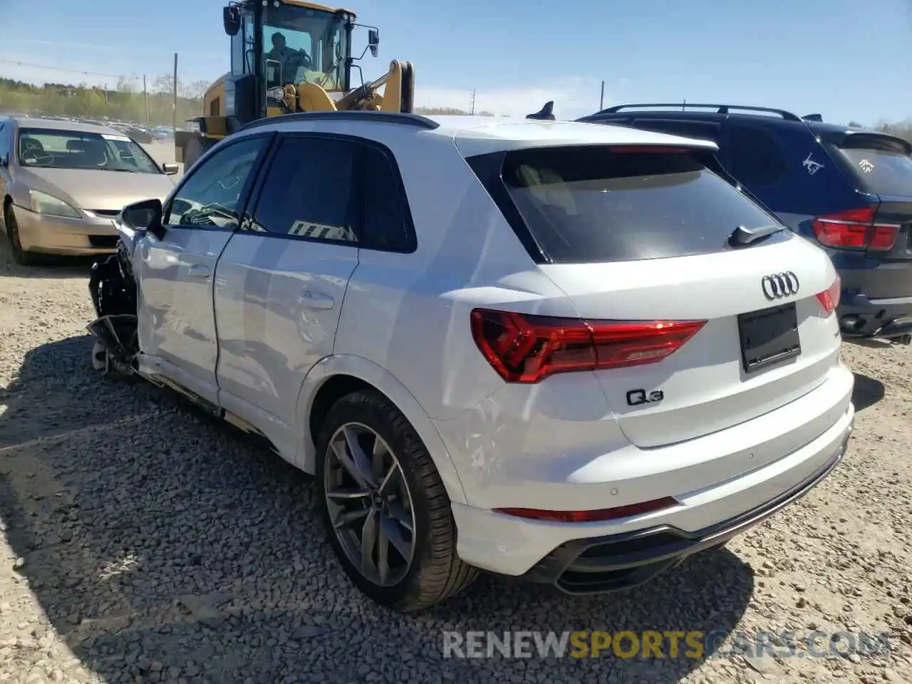 3 Photograph of a damaged car WA1EECF30M1115282 AUDI Q3 2021