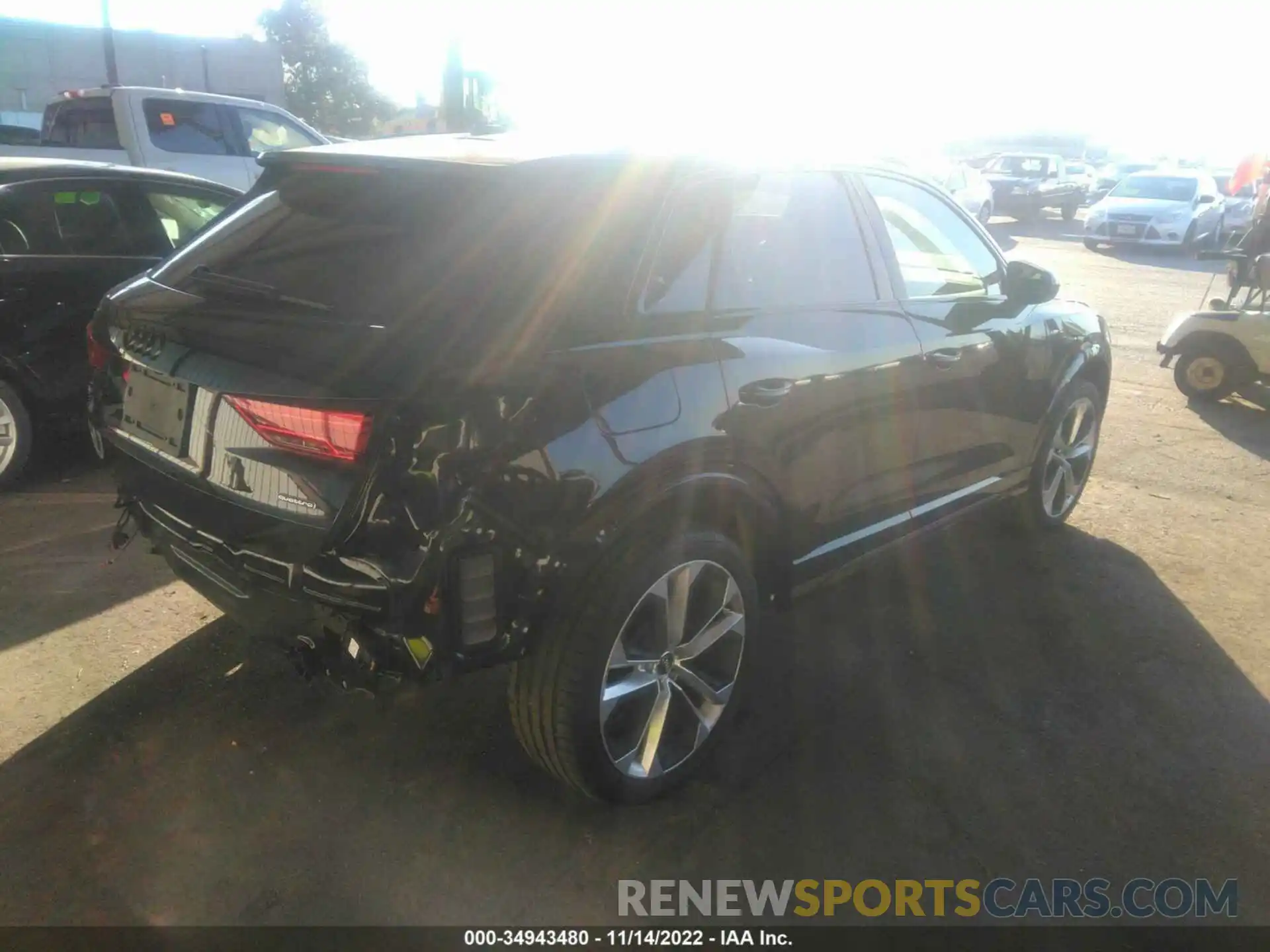 4 Photograph of a damaged car WA1EECF32M1009934 AUDI Q3 2021