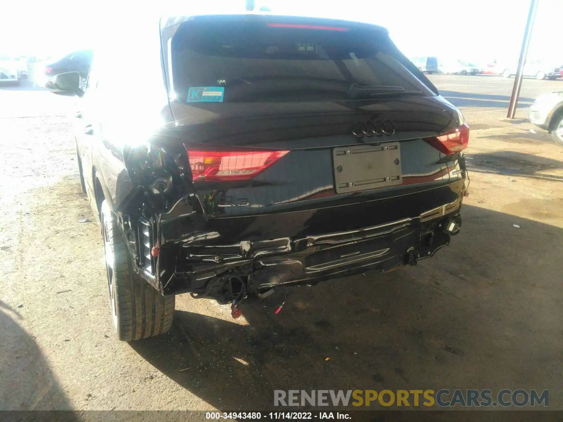 6 Photograph of a damaged car WA1EECF32M1009934 AUDI Q3 2021