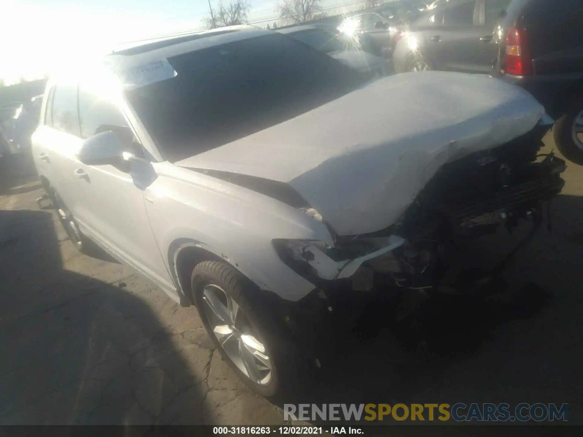 1 Photograph of a damaged car WA1EECF33M1016116 AUDI Q3 2021