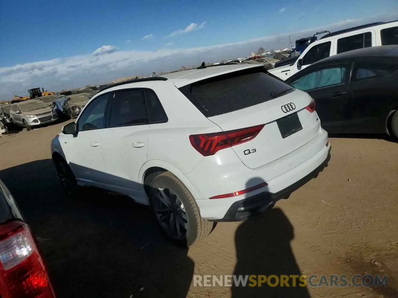 2 Photograph of a damaged car WA1EECF33M1130844 AUDI Q3 2021
