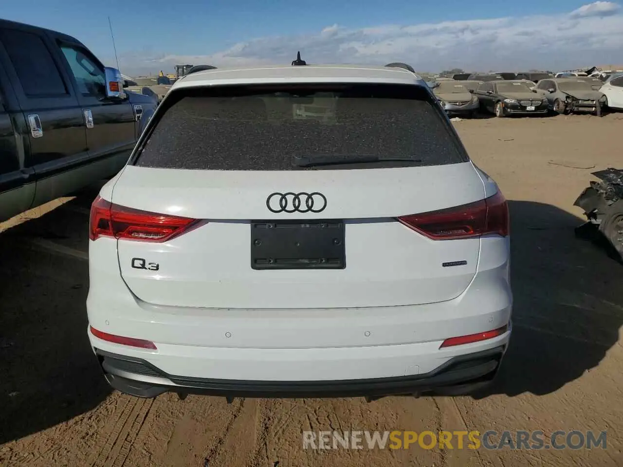 6 Photograph of a damaged car WA1EECF33M1130844 AUDI Q3 2021
