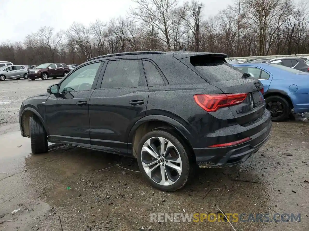 2 Photograph of a damaged car WA1EECF34M1140900 AUDI Q3 2021