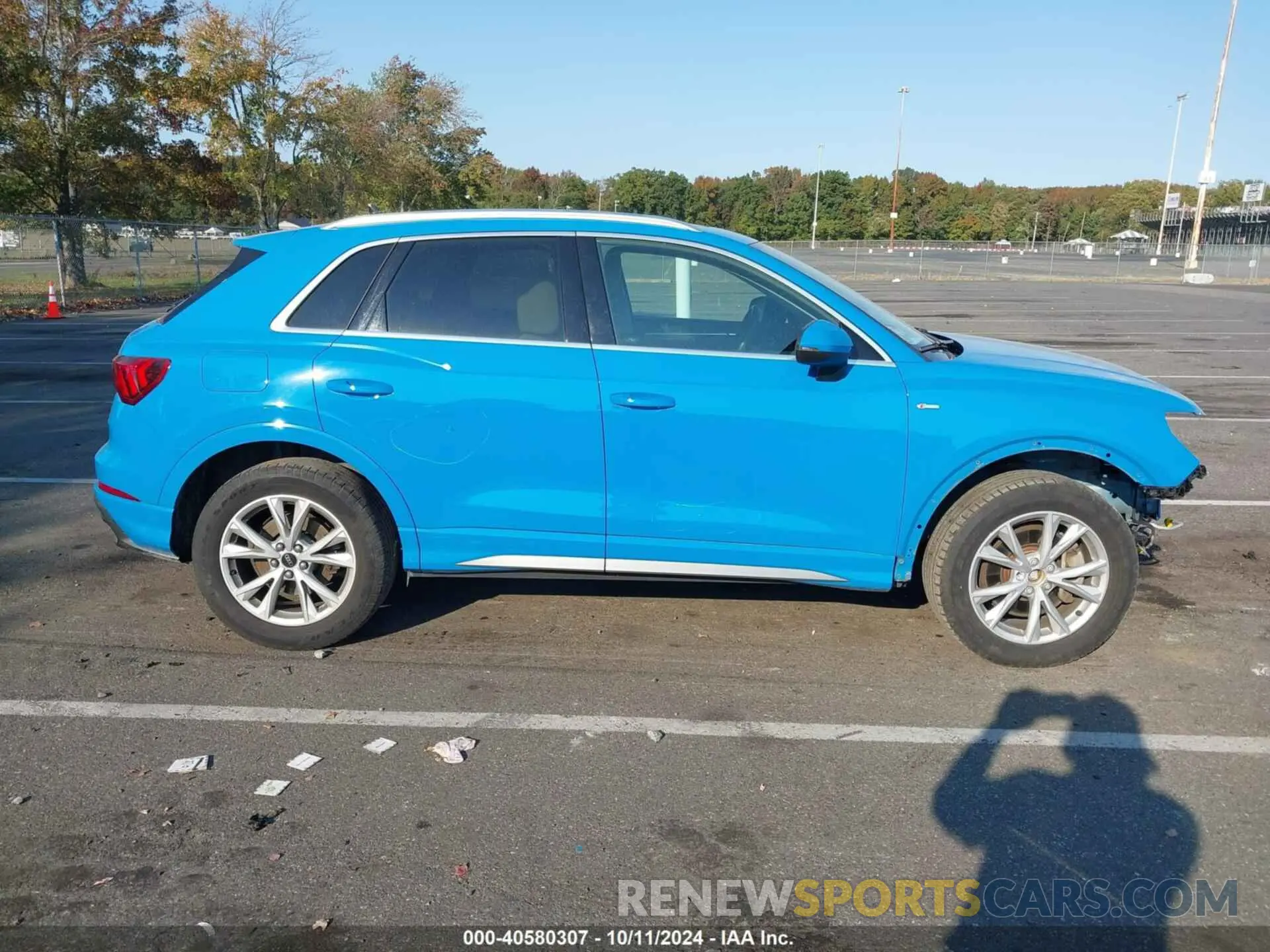 14 Photograph of a damaged car WA1EECF35M1043527 AUDI Q3 2021