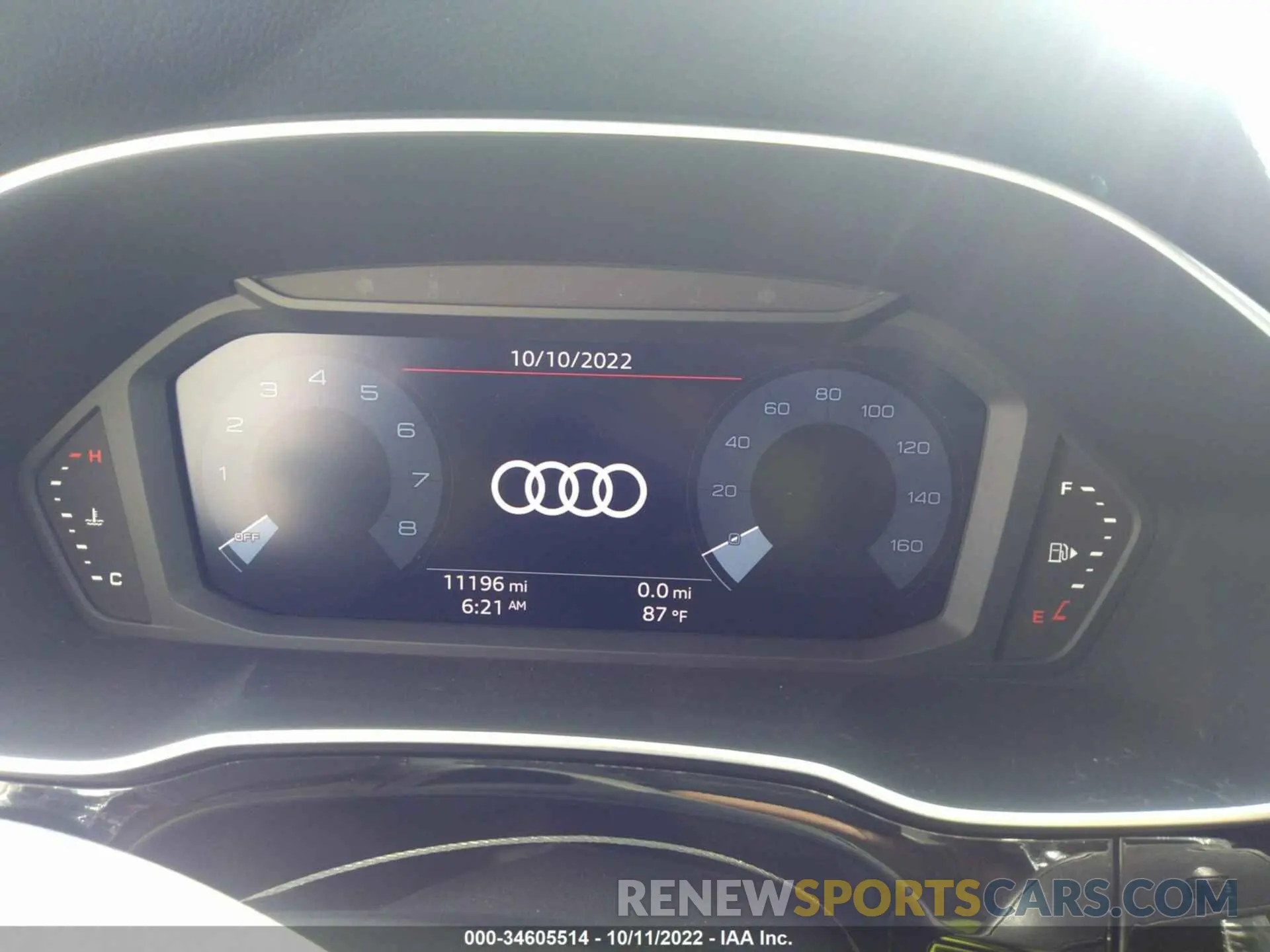 7 Photograph of a damaged car WA1EECF35M1125760 AUDI Q3 2021