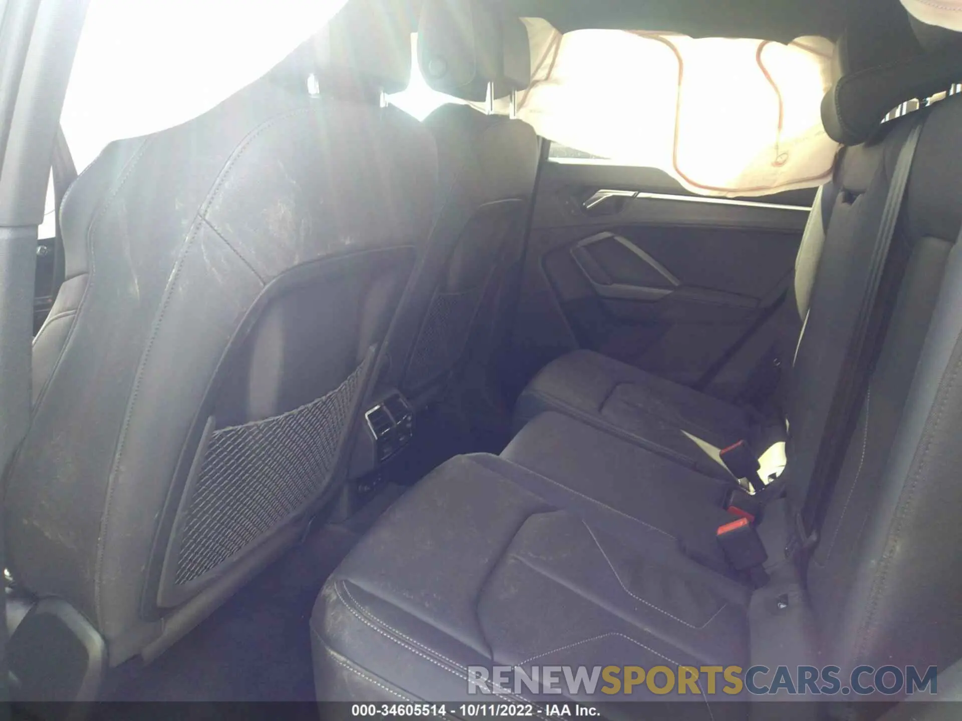 8 Photograph of a damaged car WA1EECF35M1125760 AUDI Q3 2021