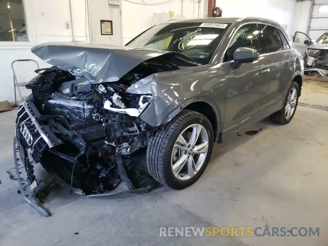 2 Photograph of a damaged car WA1EECF36M1009225 AUDI Q3 2021