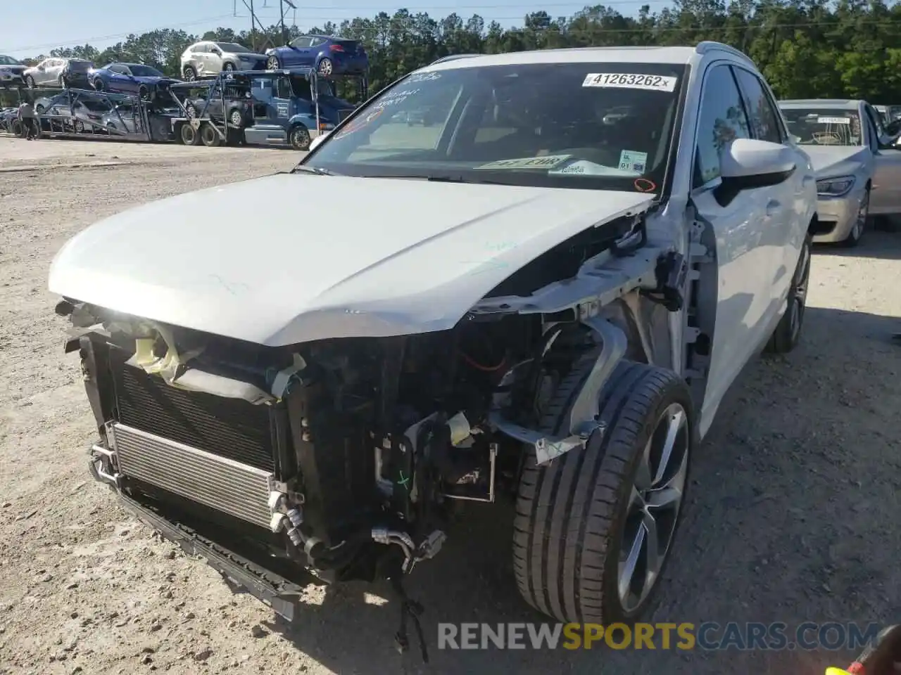 2 Photograph of a damaged car WA1EECF36M1049899 AUDI Q3 2021