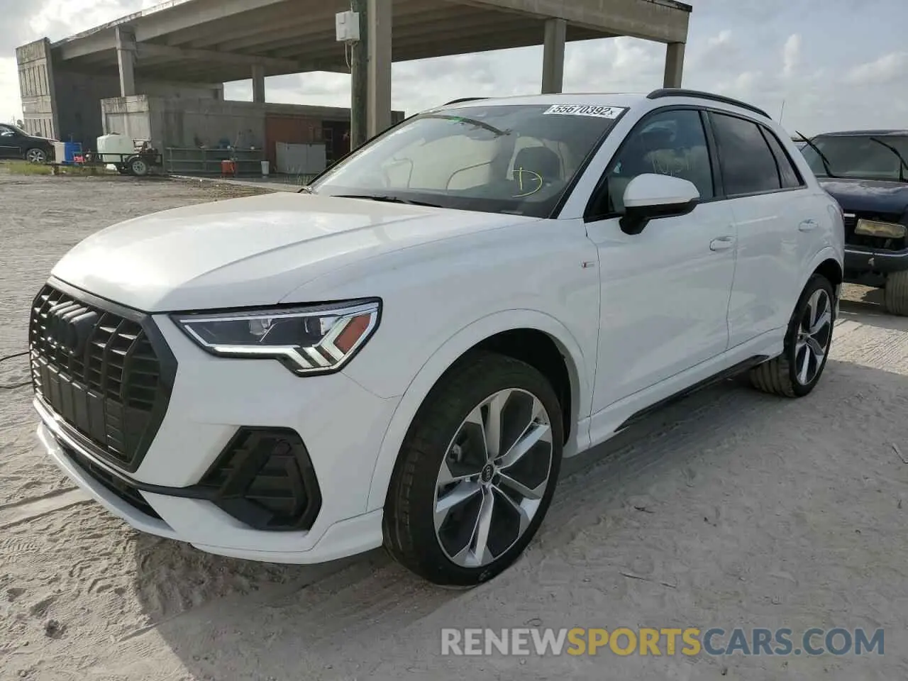 2 Photograph of a damaged car WA1EECF36M1058683 AUDI Q3 2021