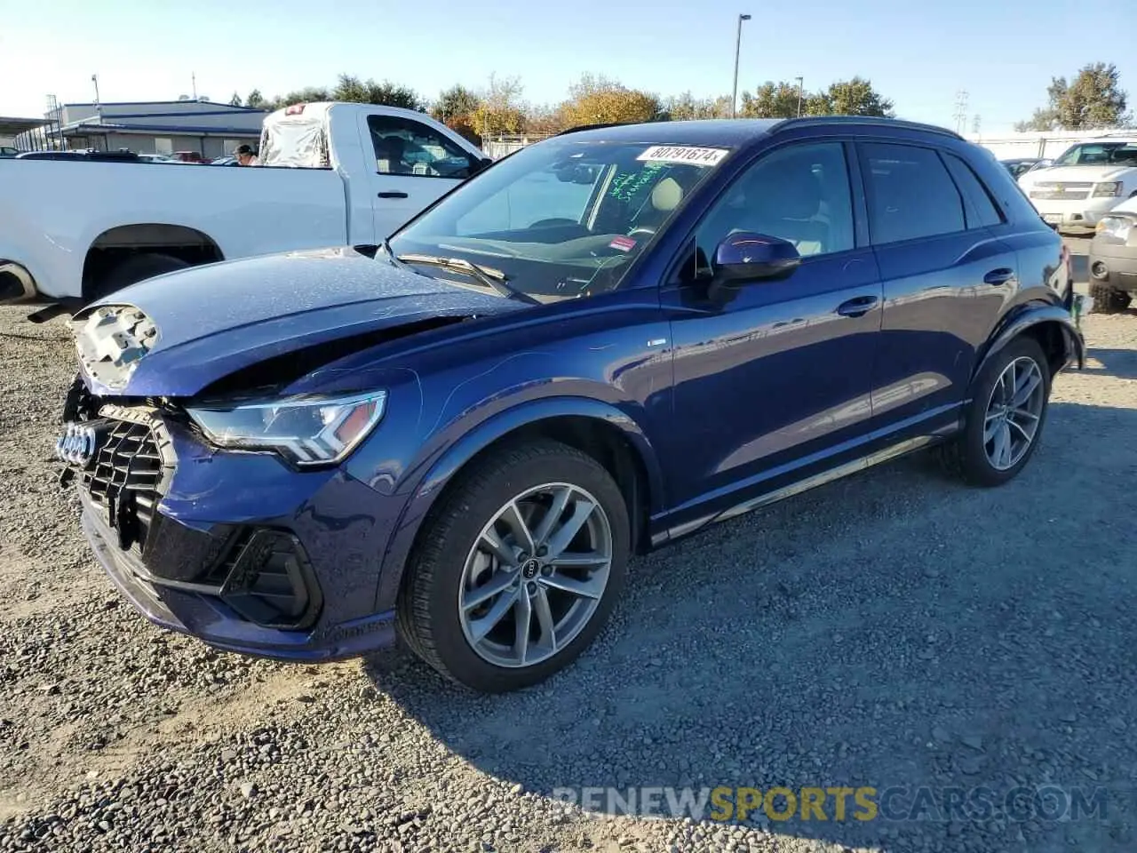 1 Photograph of a damaged car WA1EECF37M1055694 AUDI Q3 2021