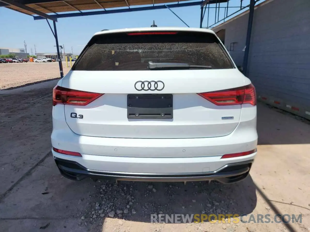 6 Photograph of a damaged car WA1EECF37M1124299 AUDI Q3 2021
