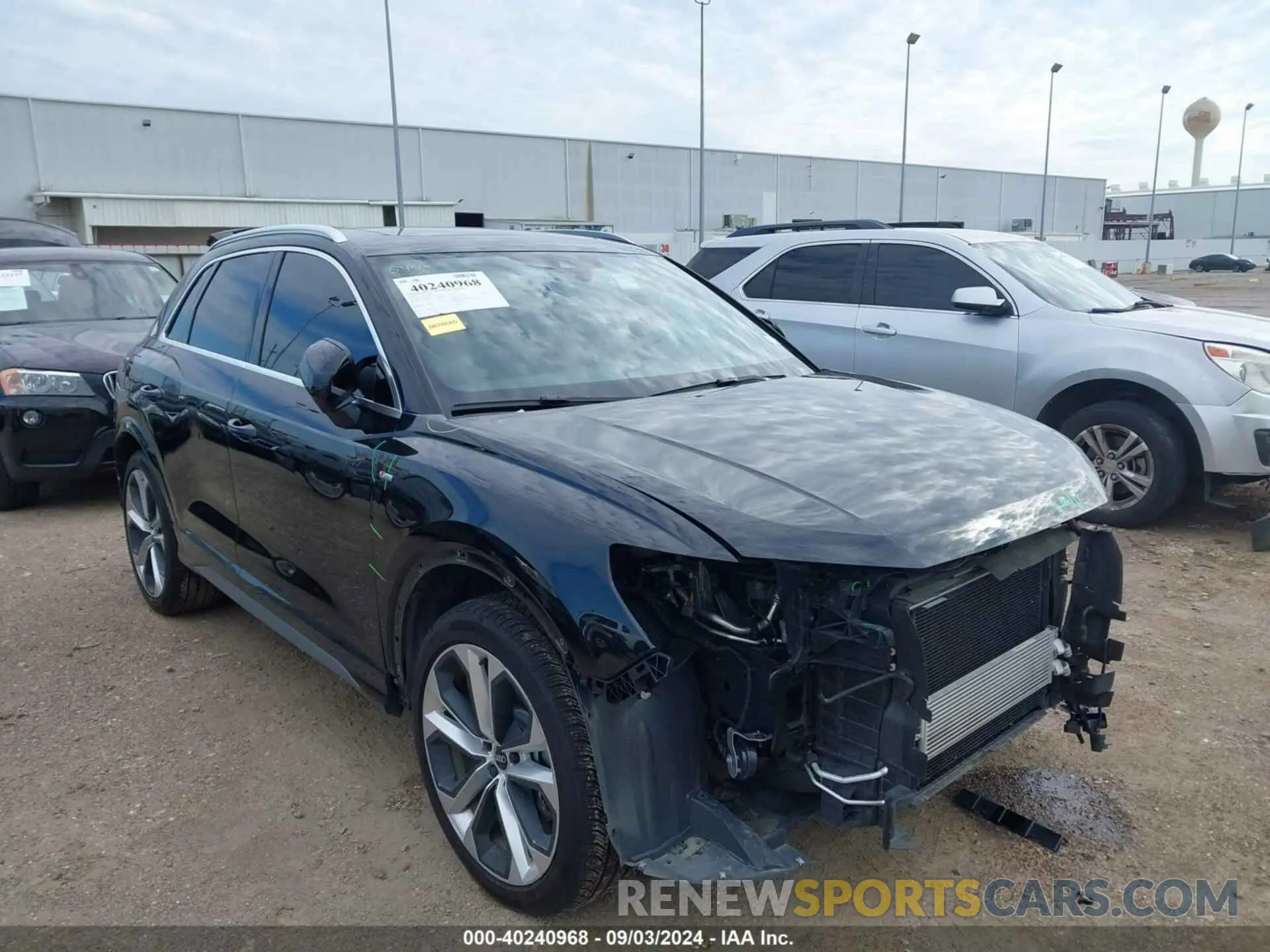 1 Photograph of a damaged car WA1EECF37M1133360 AUDI Q3 2021