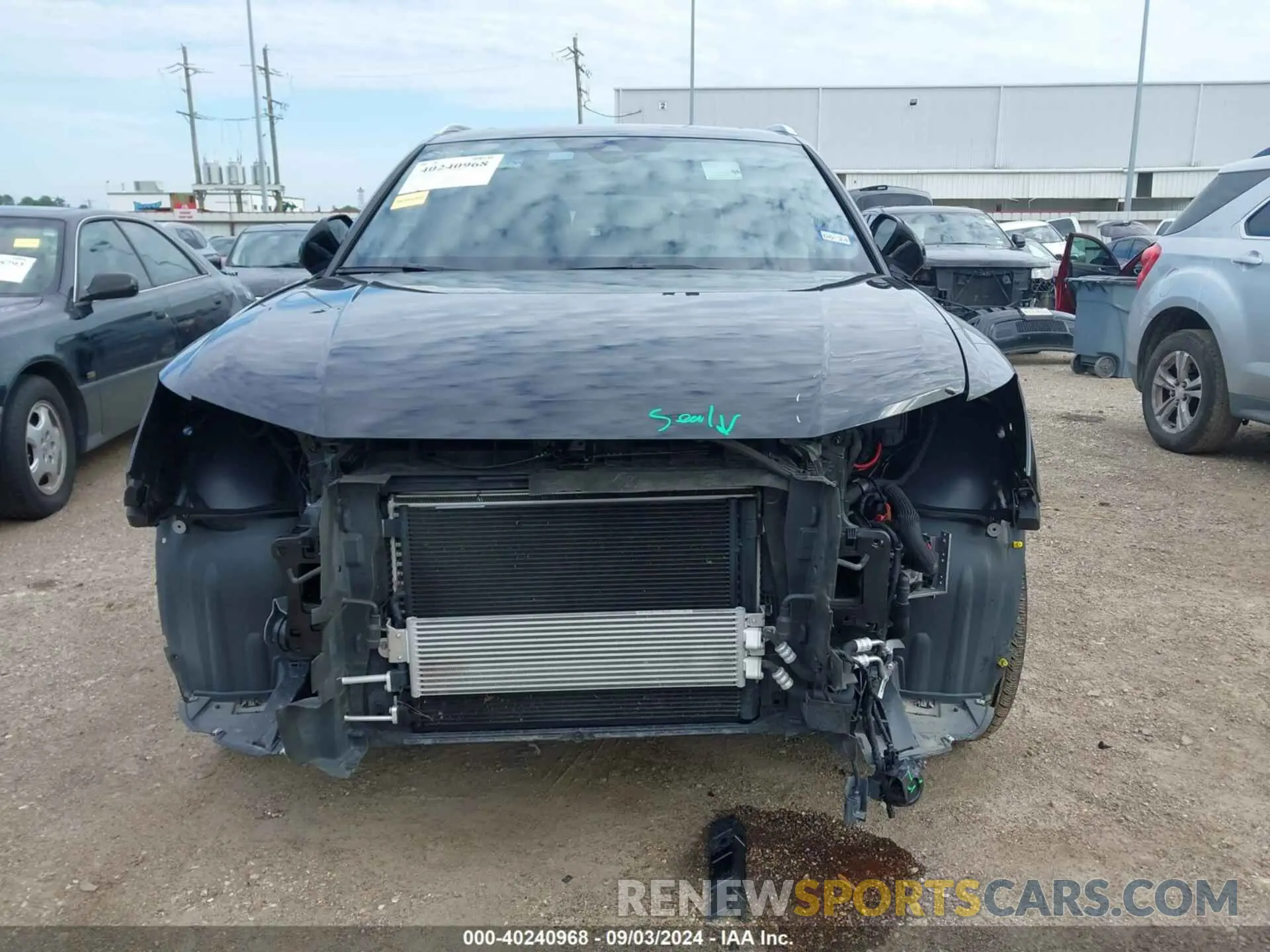 13 Photograph of a damaged car WA1EECF37M1133360 AUDI Q3 2021