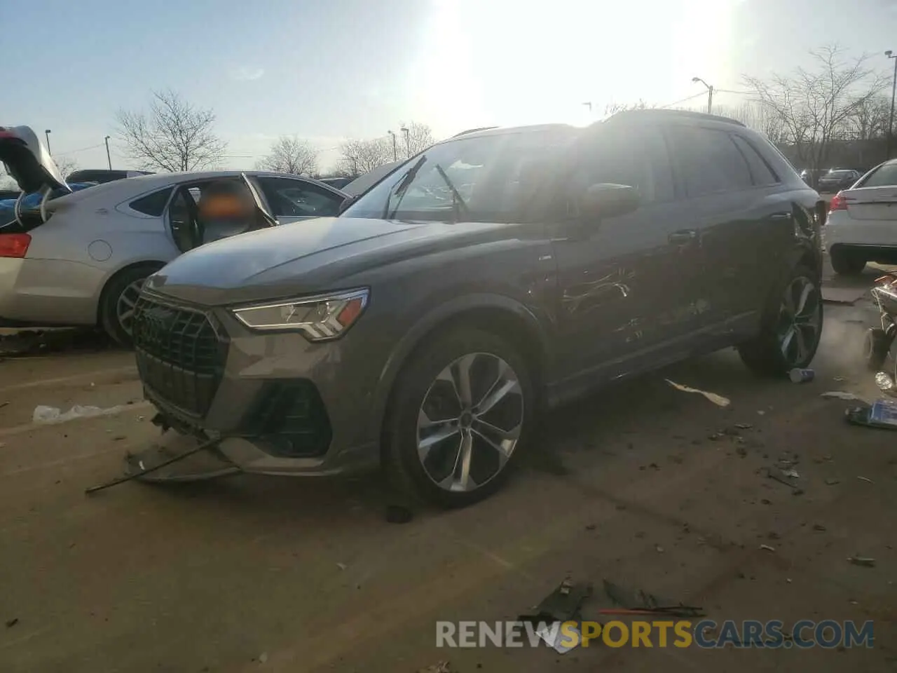 1 Photograph of a damaged car WA1EECF37M1152426 AUDI Q3 2021