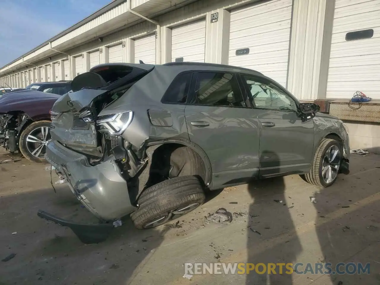 3 Photograph of a damaged car WA1EECF37M1152426 AUDI Q3 2021