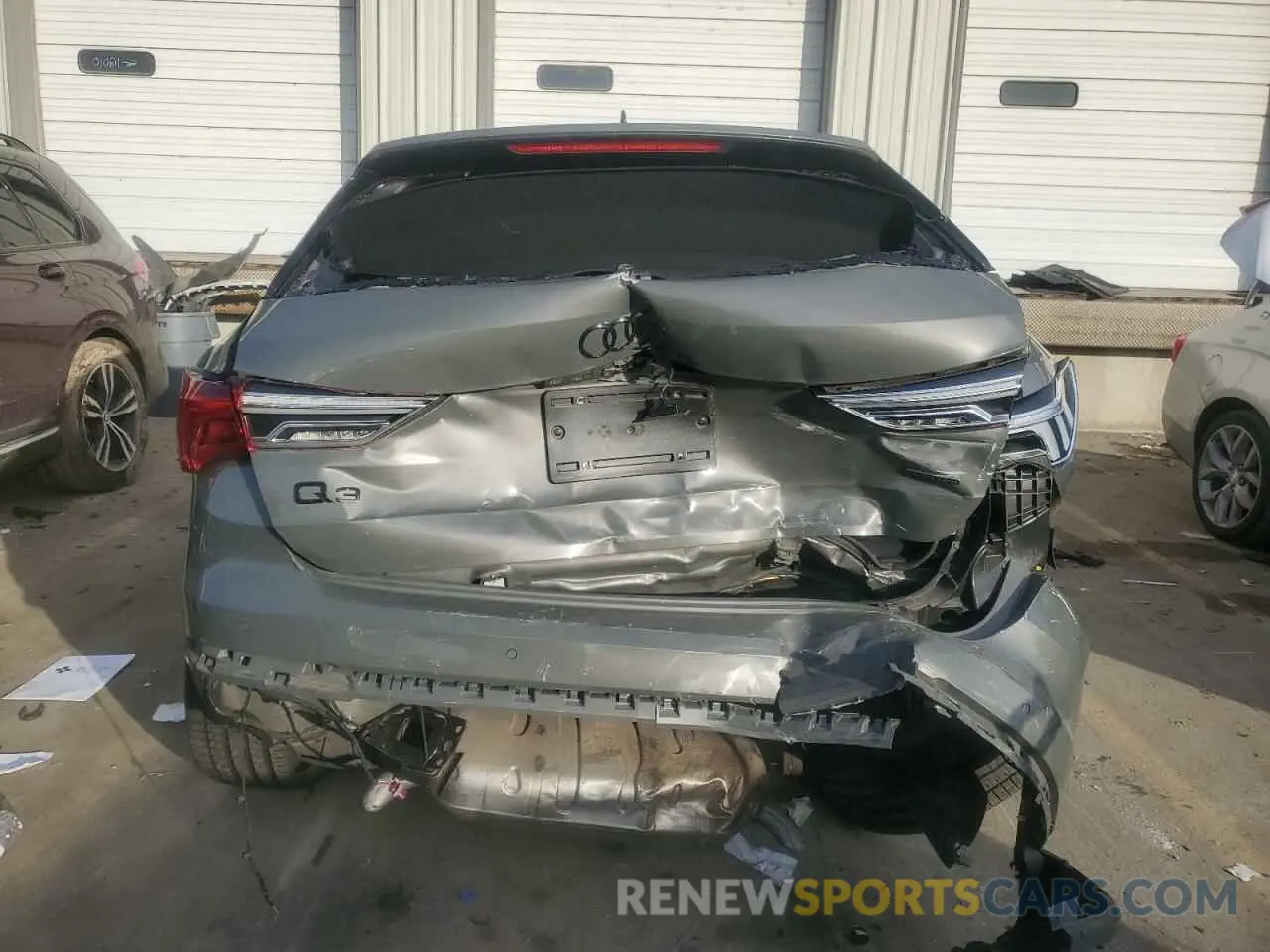 6 Photograph of a damaged car WA1EECF37M1152426 AUDI Q3 2021