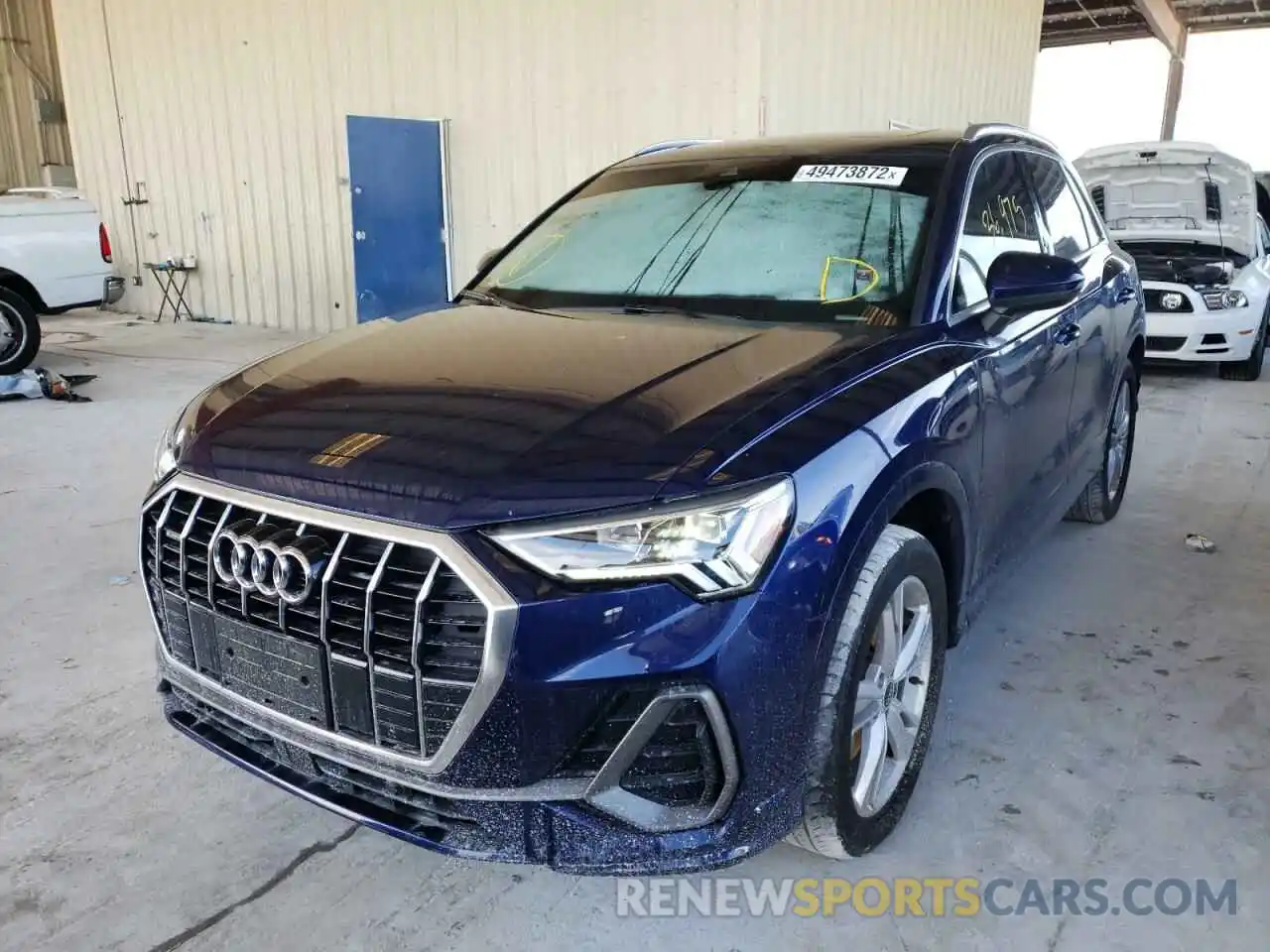 2 Photograph of a damaged car WA1EECF39M1053459 AUDI Q3 2021