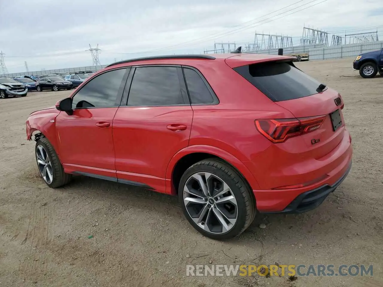 2 Photograph of a damaged car WA1EECF3XM1025170 AUDI Q3 2021
