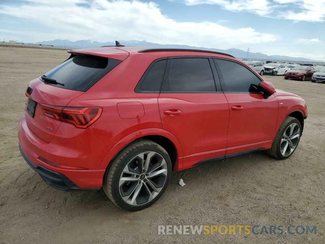 3 Photograph of a damaged car WA1EECF3XM1025170 AUDI Q3 2021