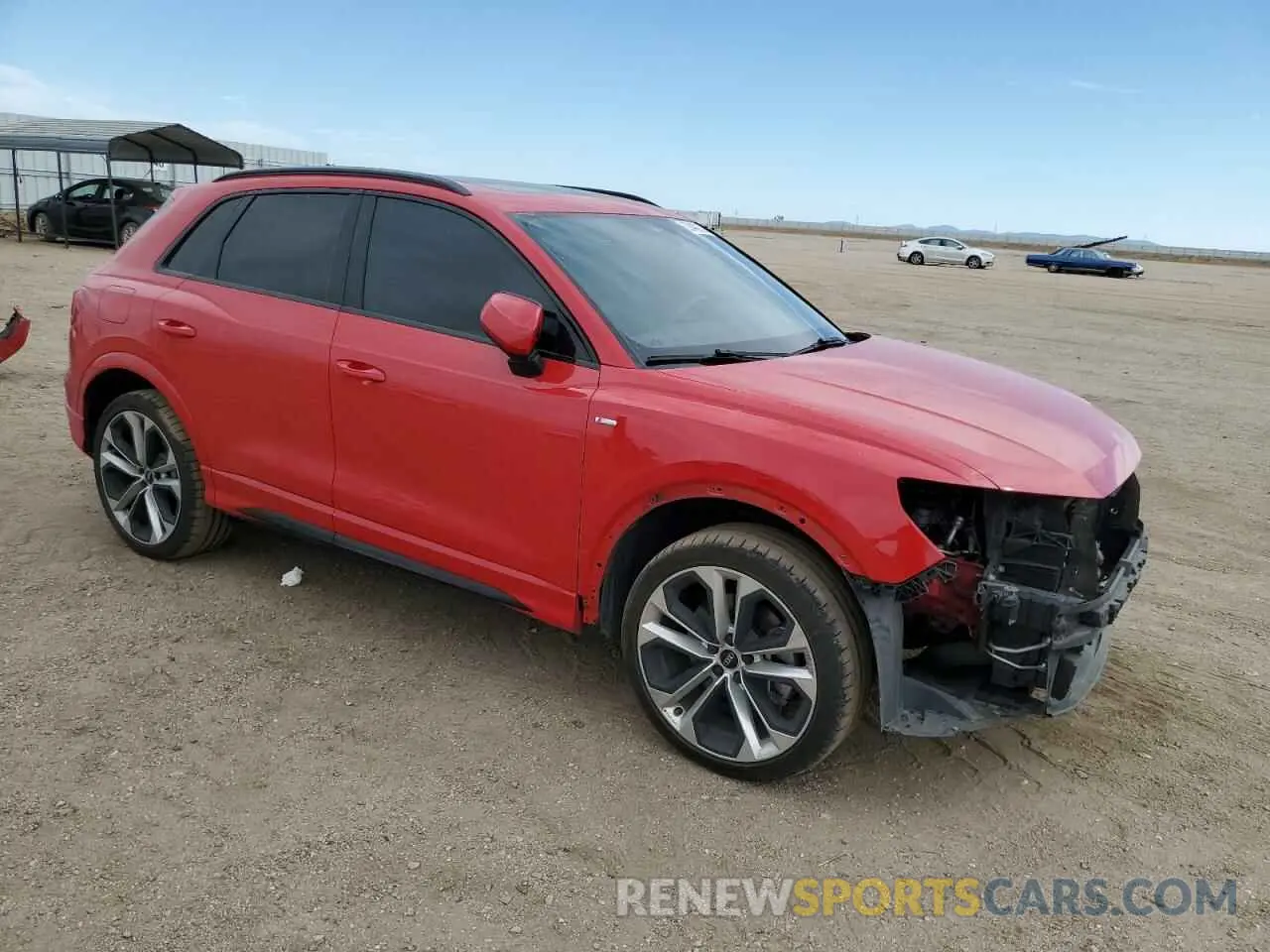 4 Photograph of a damaged car WA1EECF3XM1025170 AUDI Q3 2021
