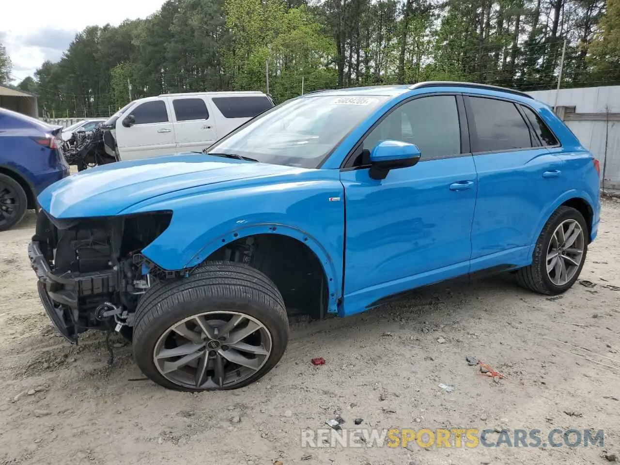 1 Photograph of a damaged car WA1EECF3XM1148967 AUDI Q3 2021