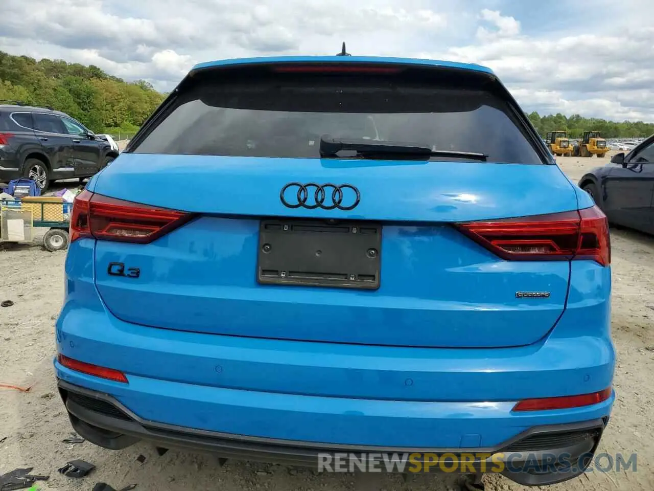 6 Photograph of a damaged car WA1EECF3XM1148967 AUDI Q3 2021