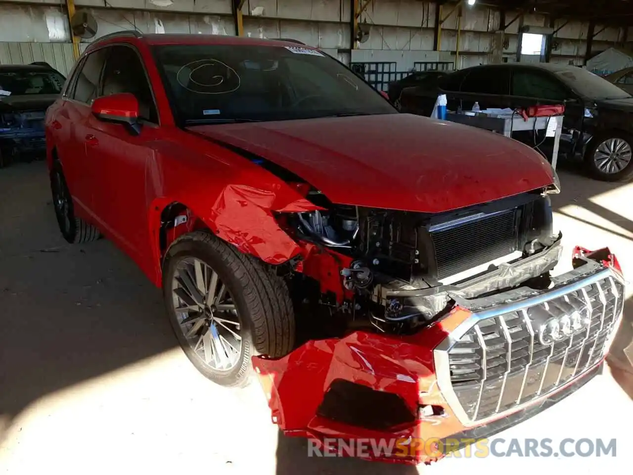 1 Photograph of a damaged car WA1AUCF30N1022281 AUDI Q3 2022