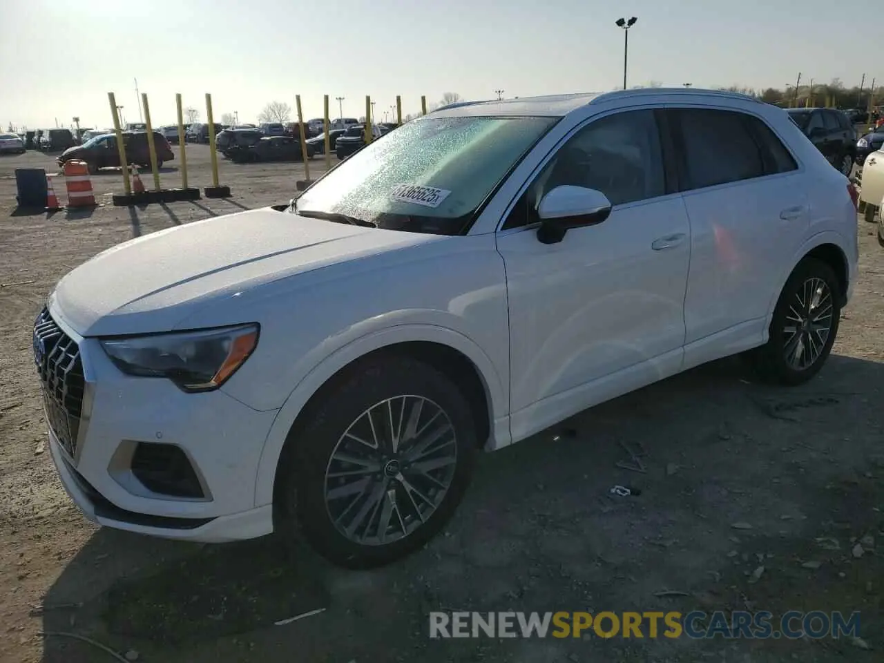 1 Photograph of a damaged car WA1AUCF31N1001715 AUDI Q3 2022