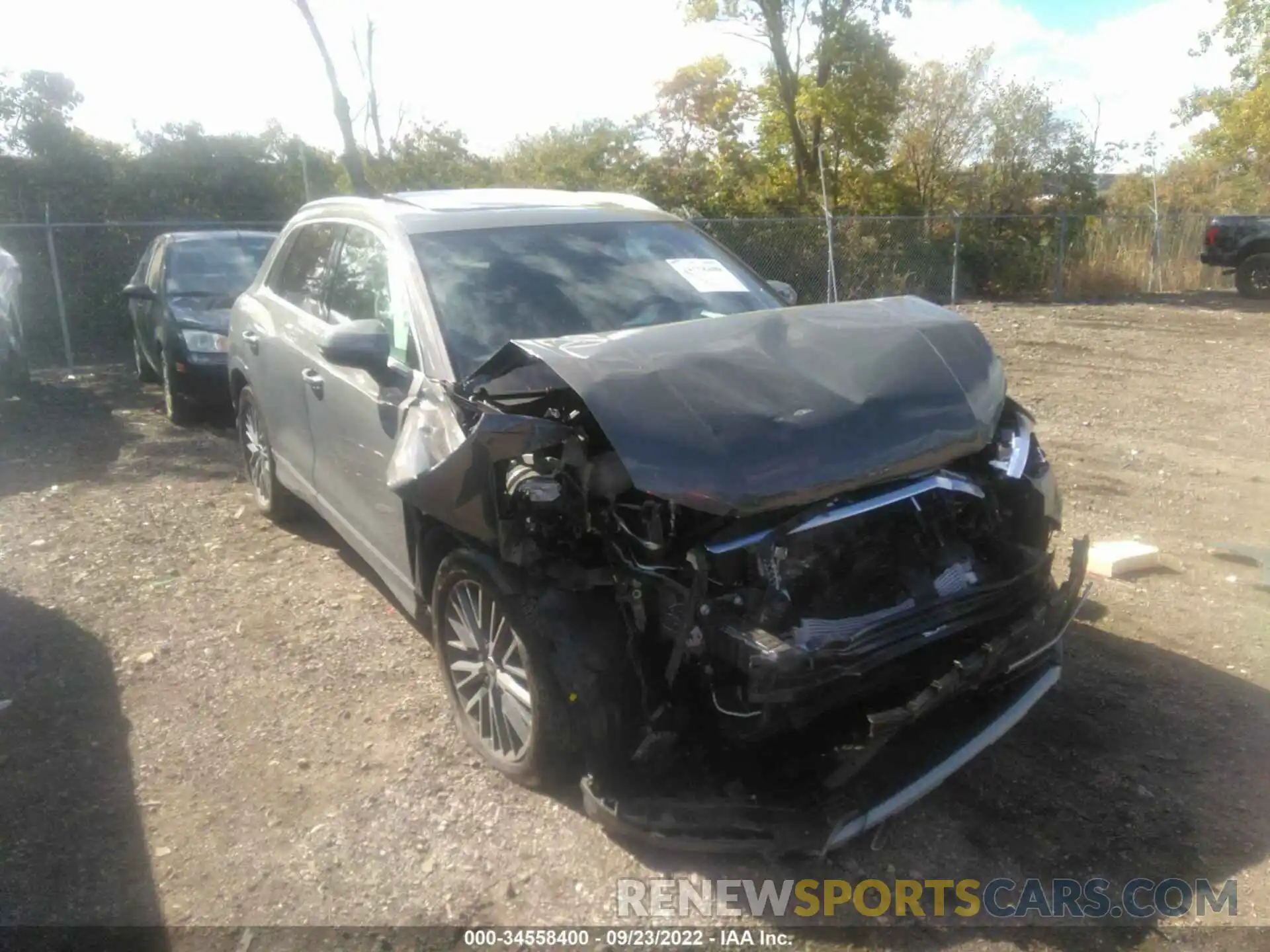 1 Photograph of a damaged car WA1AUCF31N1002332 AUDI Q3 2022