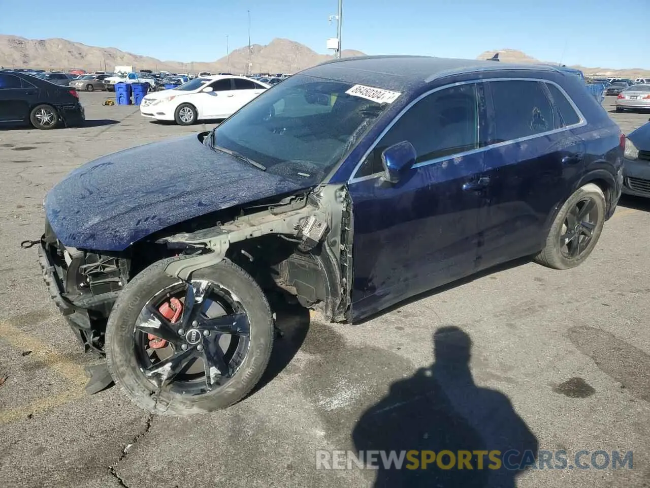 1 Photograph of a damaged car WA1AUCF31N1005084 AUDI Q3 2022