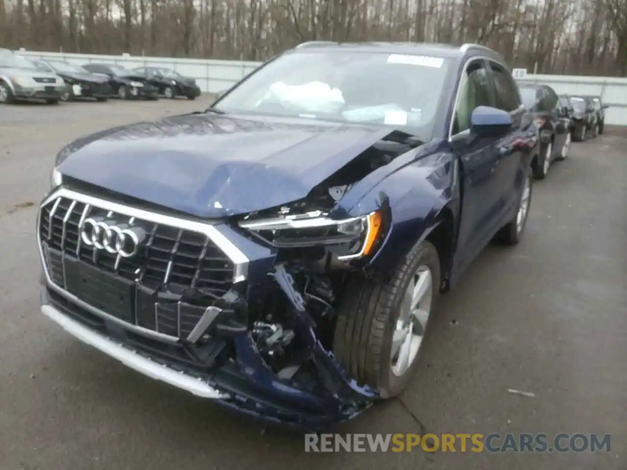 2 Photograph of a damaged car WA1AUCF34N1002275 AUDI Q3 2022