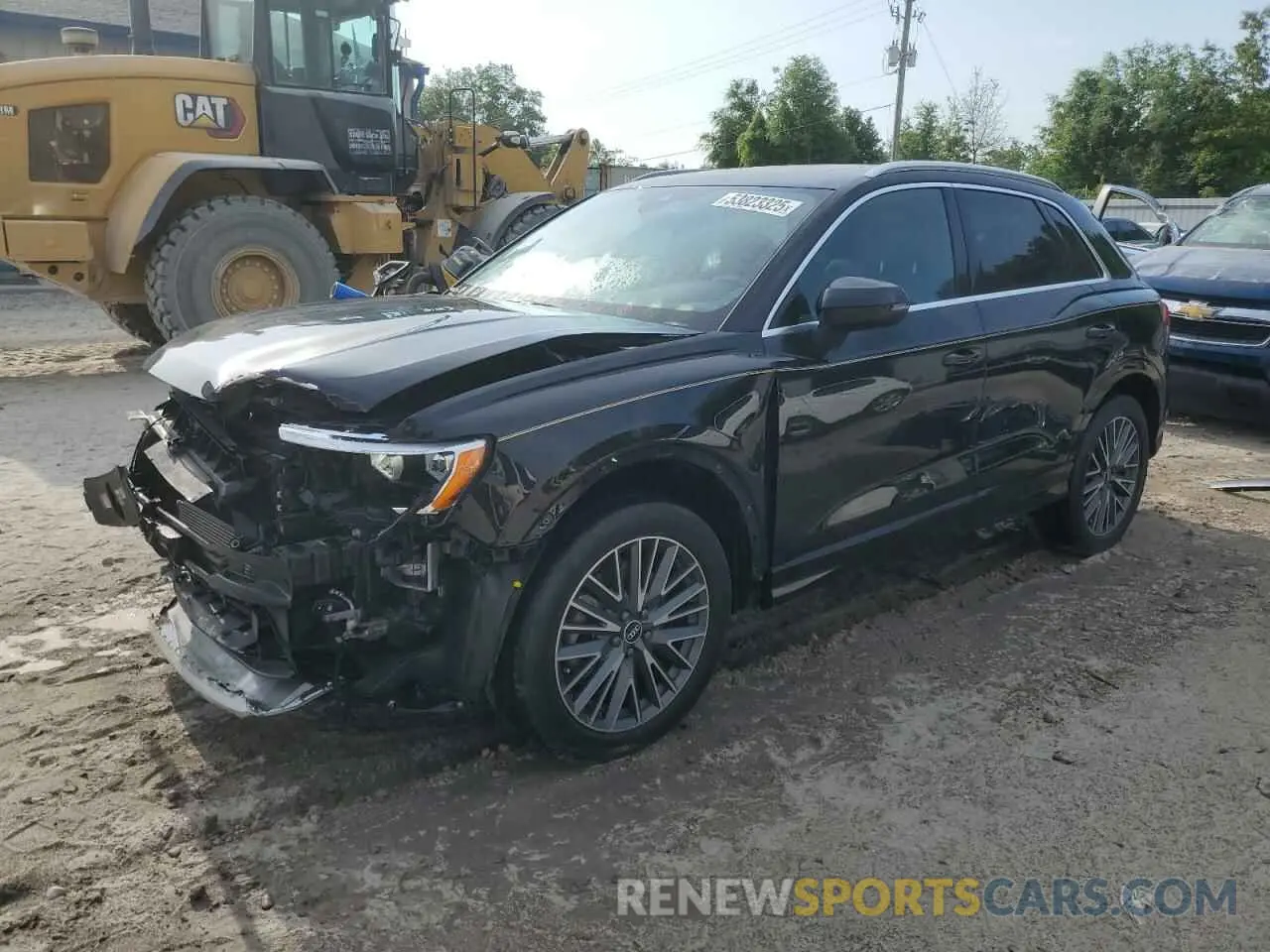 1 Photograph of a damaged car WA1AUCF35N1004455 AUDI Q3 2022