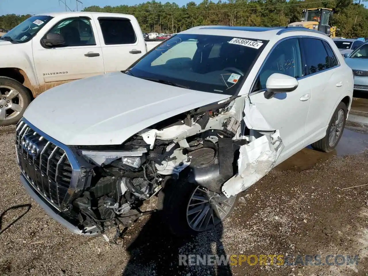 2 Photograph of a damaged car WA1AUCF37N1008071 AUDI Q3 2022